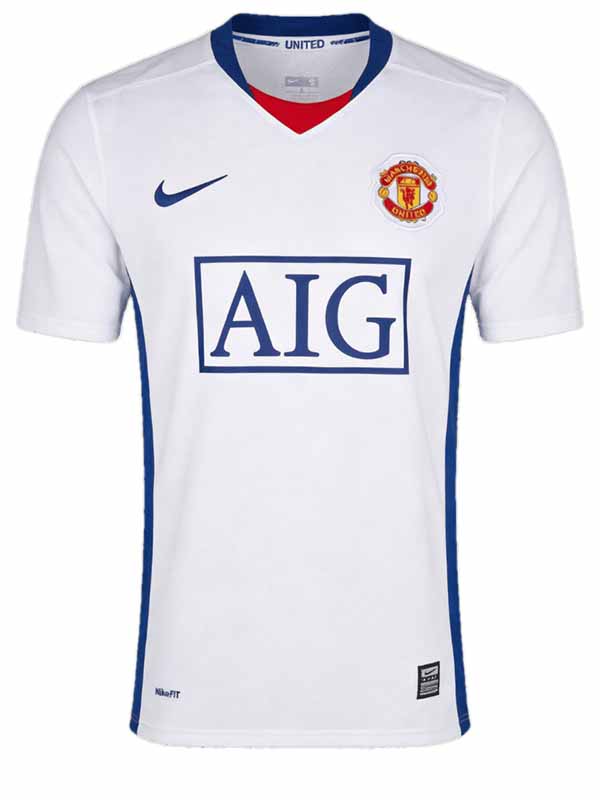 Manchester united away jersey mens retro shirt 2008-2009